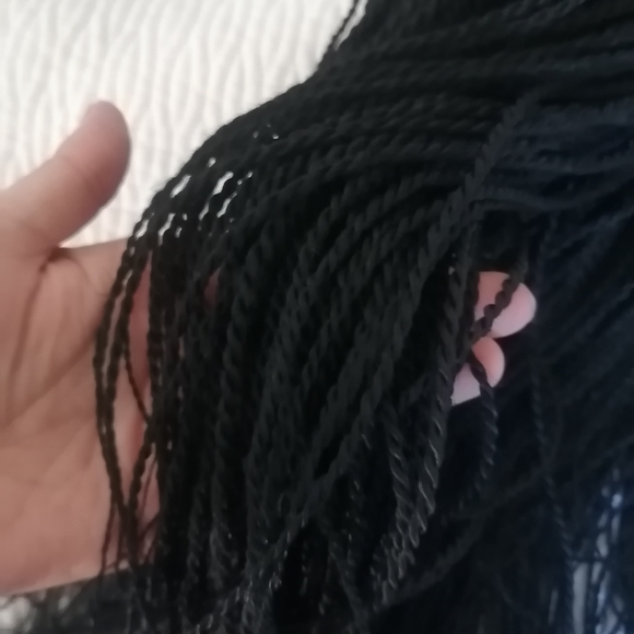 wig with real senegalese hair - Picture 2 of 4